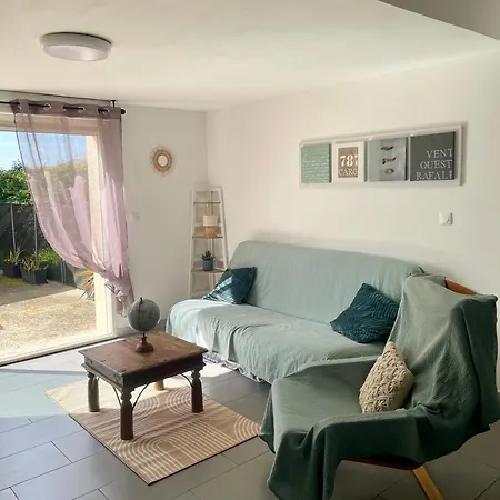 Serenity Dans Propriete Avec Jardin, Terrasse, Wifi, Piscine Et Parking Entre Beziers Et Pezenas Apartmán Servian