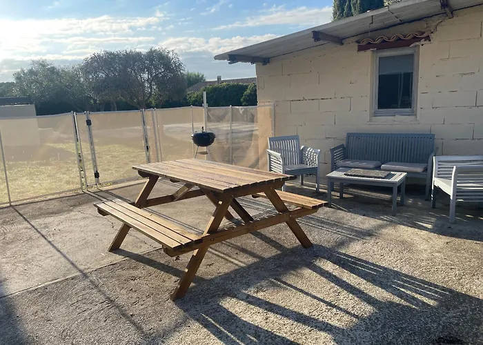 公寓 Serenity Dans Propriete Avec Jardin, Terrasse, Wifi, Piscine Et Parking Entre Beziers Et Pezenas